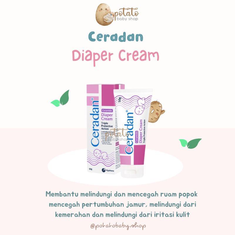 Ceradan Diaper Cream 50 gr - Krim Popok