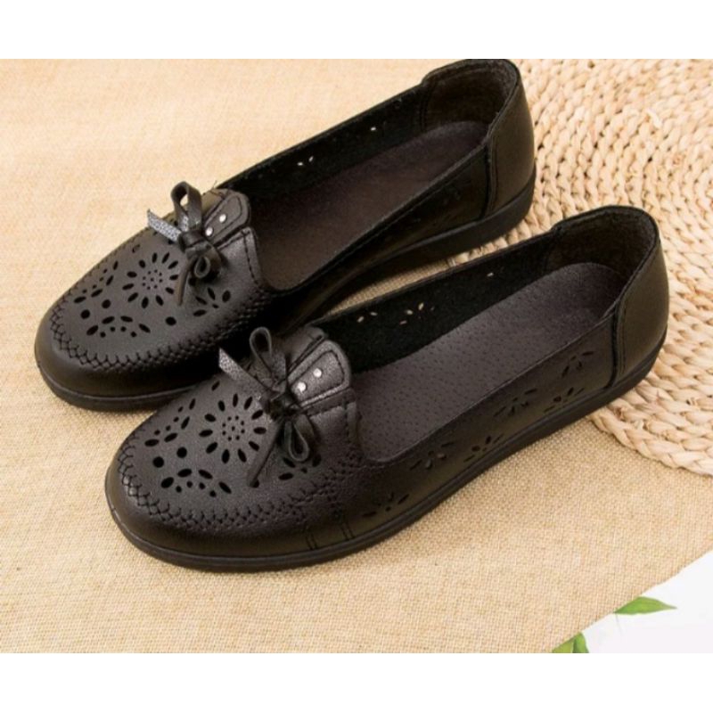 slip on wanita kekinian big size (jumbo) yan pmt