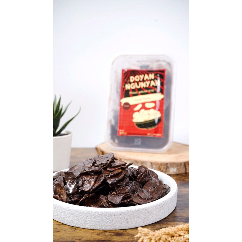 

keripik Pisang Cokelat Lumer 200 gr