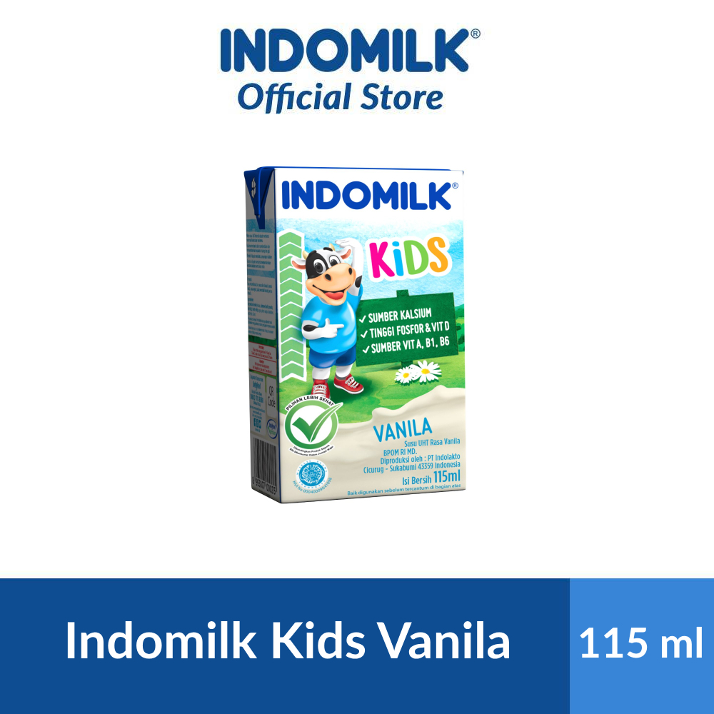 

Indomilk Kids Vanilla UHT 115 ml