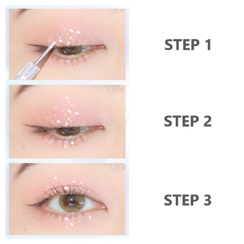 LAMEILA NEW Star Dazzling Glitter Eyeshadow Waterproof