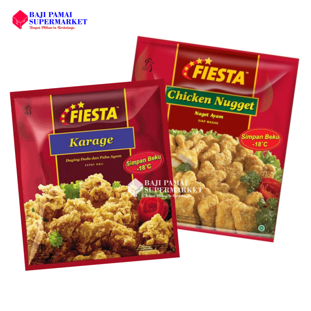 

Fiesta All Variant 200gr Fiesta Chicken Nugget dan Karage