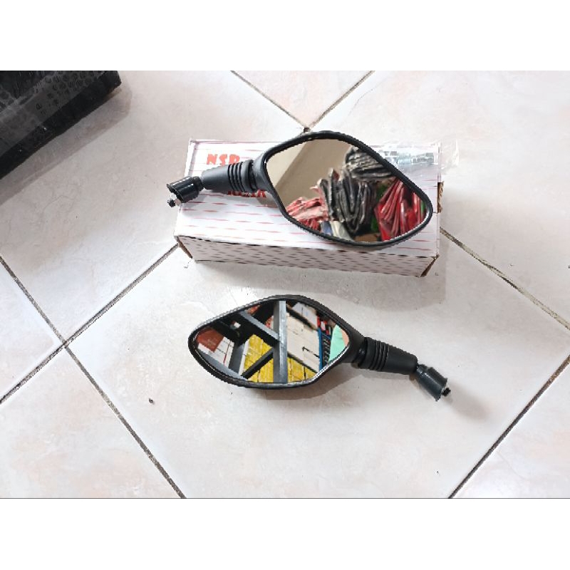 Spion click kaca bening Honda yamaha