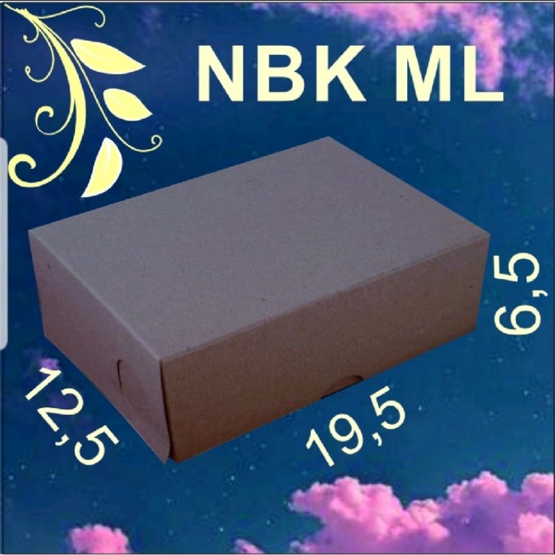 

NBK ML 350 isi 50 lmbr dos kue makanan roti hampers nasi suvenir