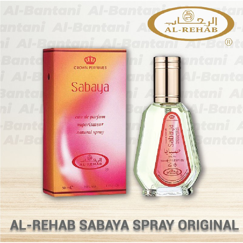 PARFUM AL REHAB SABAYA SPRAY ORIGINAL 50ml