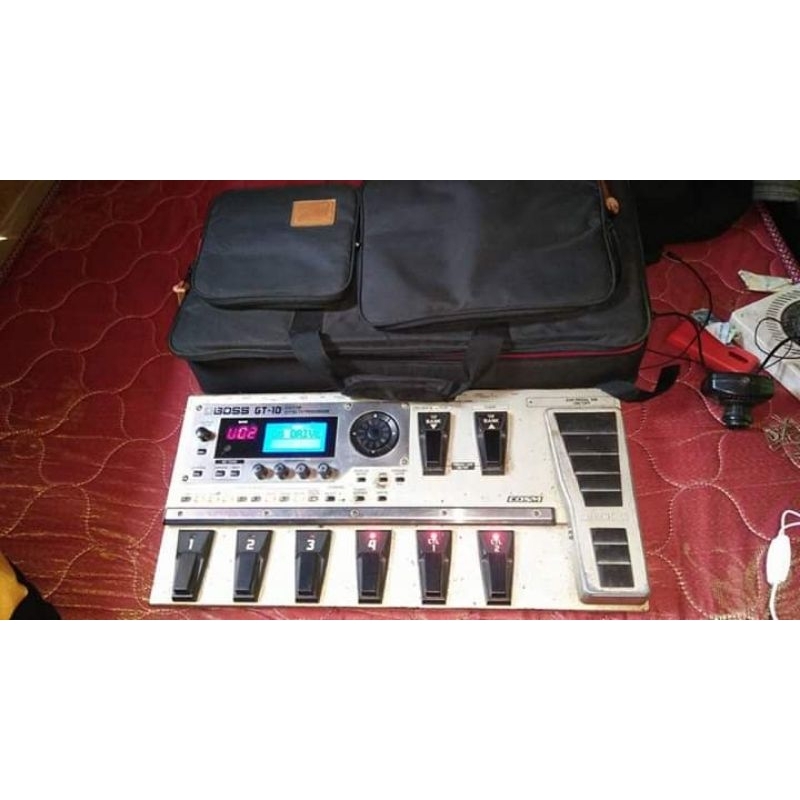 Rockizz Original Gigbag Tas Softcase Boss GT 10 GT 100