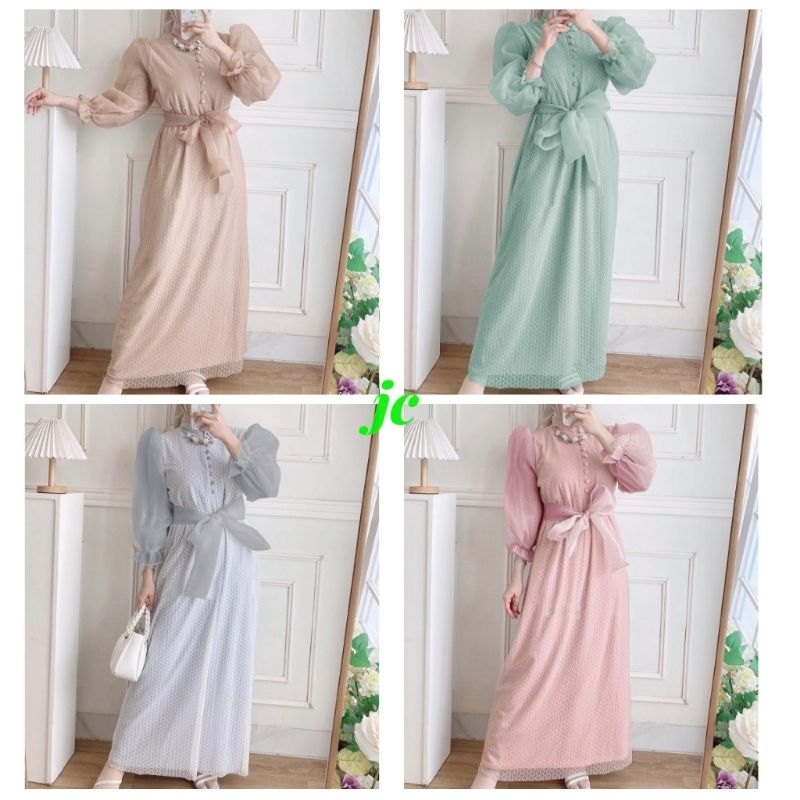 JCZR - Maxi Zenya / Maxi Wanita Muslimah Elegant Kekinian