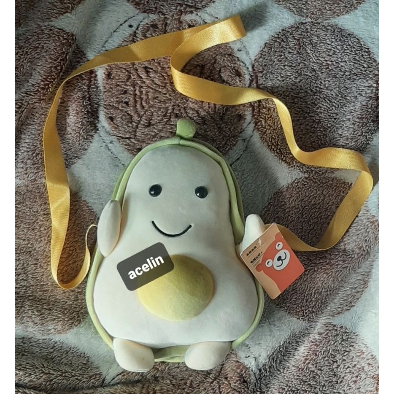 Tas Selempang Anak Karakter Alpukat