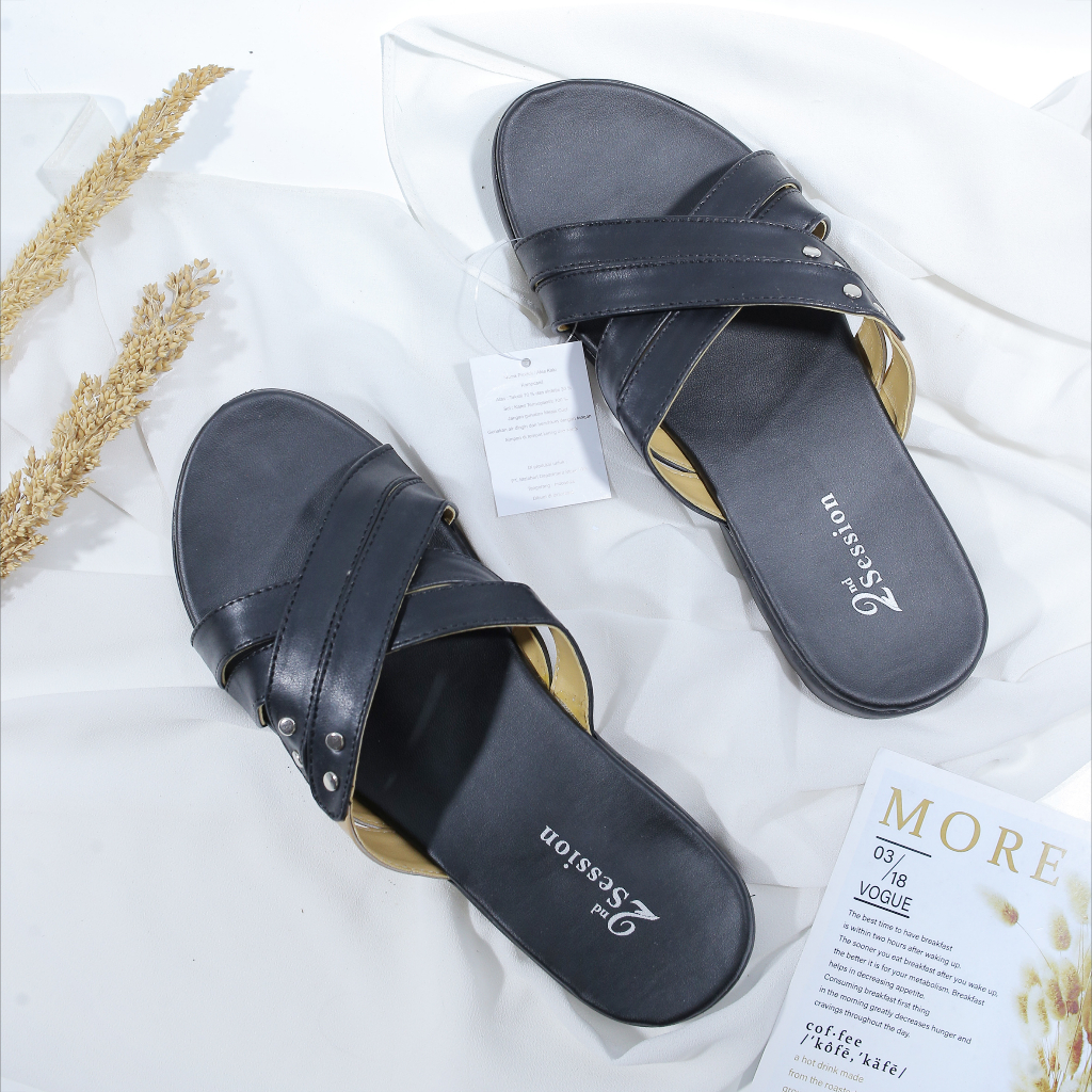 sandal slop wanita slip/sendal wanita slop/slop PB/sandal 2nd session