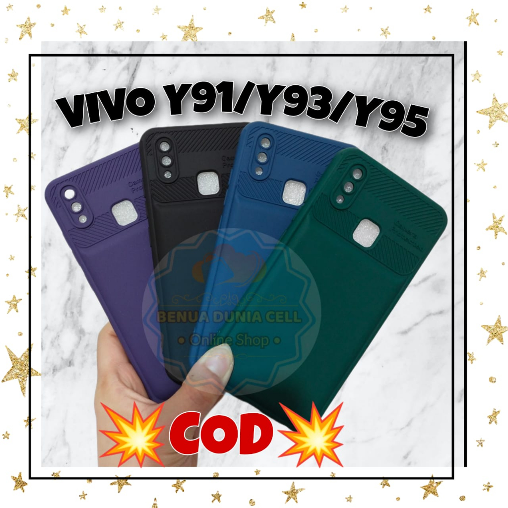 VIVO Y51 20202 Y51A Y53S Y91 Y93 Y91C Y1S NEW SOFTCASE PROTECTED - BDC