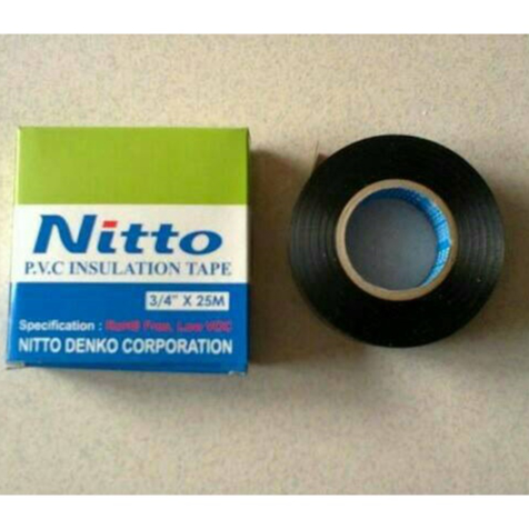 Nitto Isolasi 3/4 x 25m Hitam