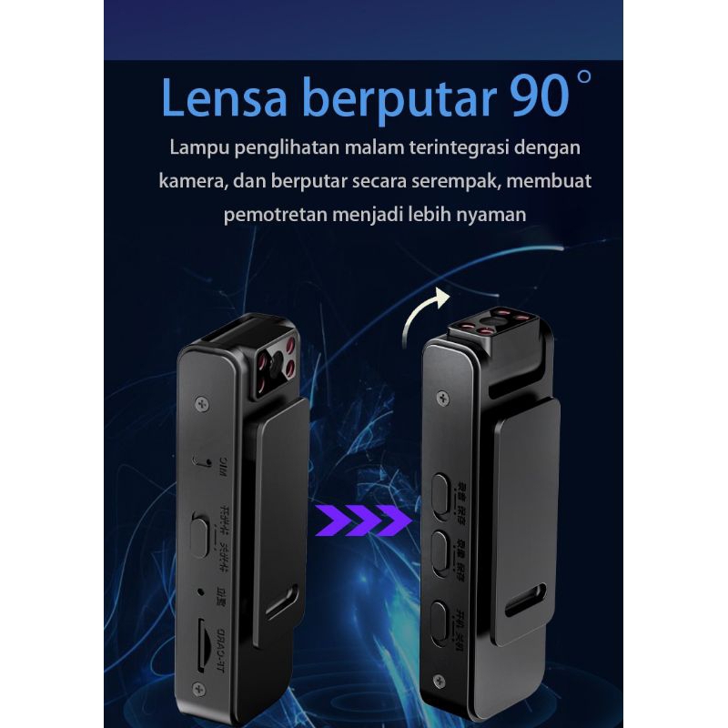 KAMERA OLAHRAGA DADA PORTABLE/ALAT PEREKAM MINI/ALAT PEREKAM SUARA DADA OLAHRAGA PEREKAMAN RUANGAN