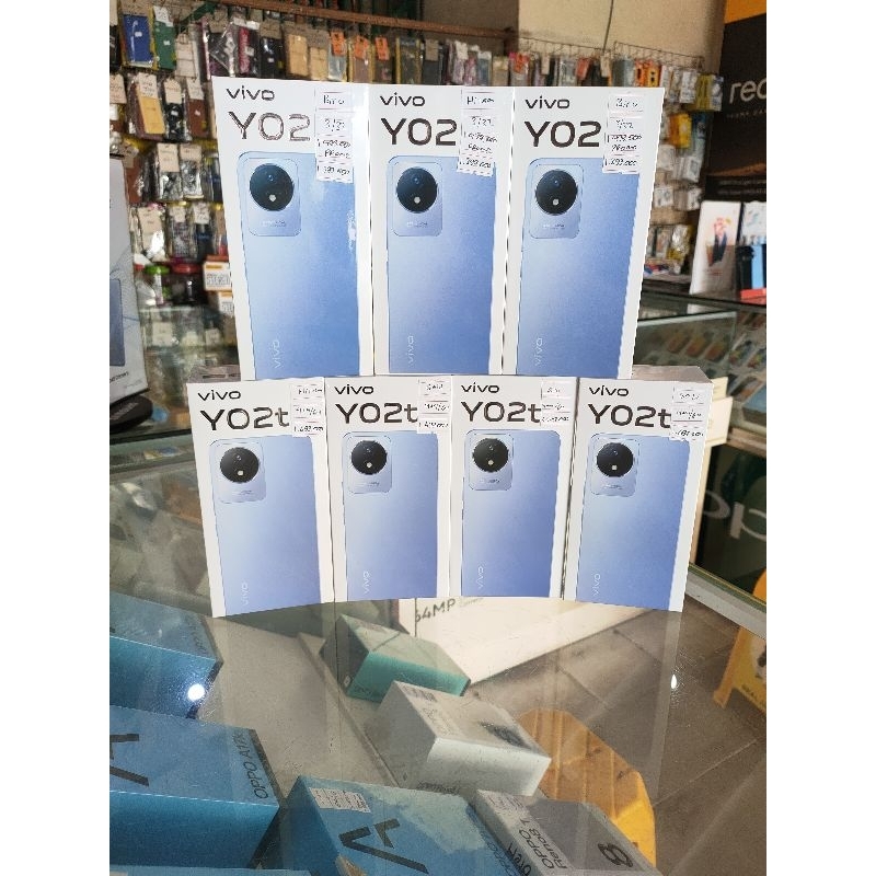 VIVO Y02 RAM (3/32) BARU 100% GARANSI RESMI 1 TAHUN