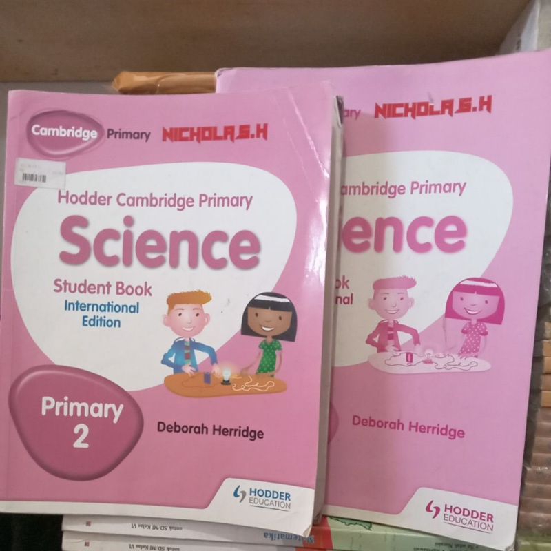 Hodder Cambridge Primary Science Primary 2 Student Book & Workbook