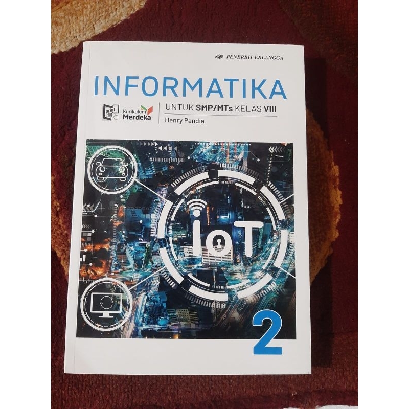 Informatika Kelas 8 Penerbit erlangga Kurikulum Merdeka