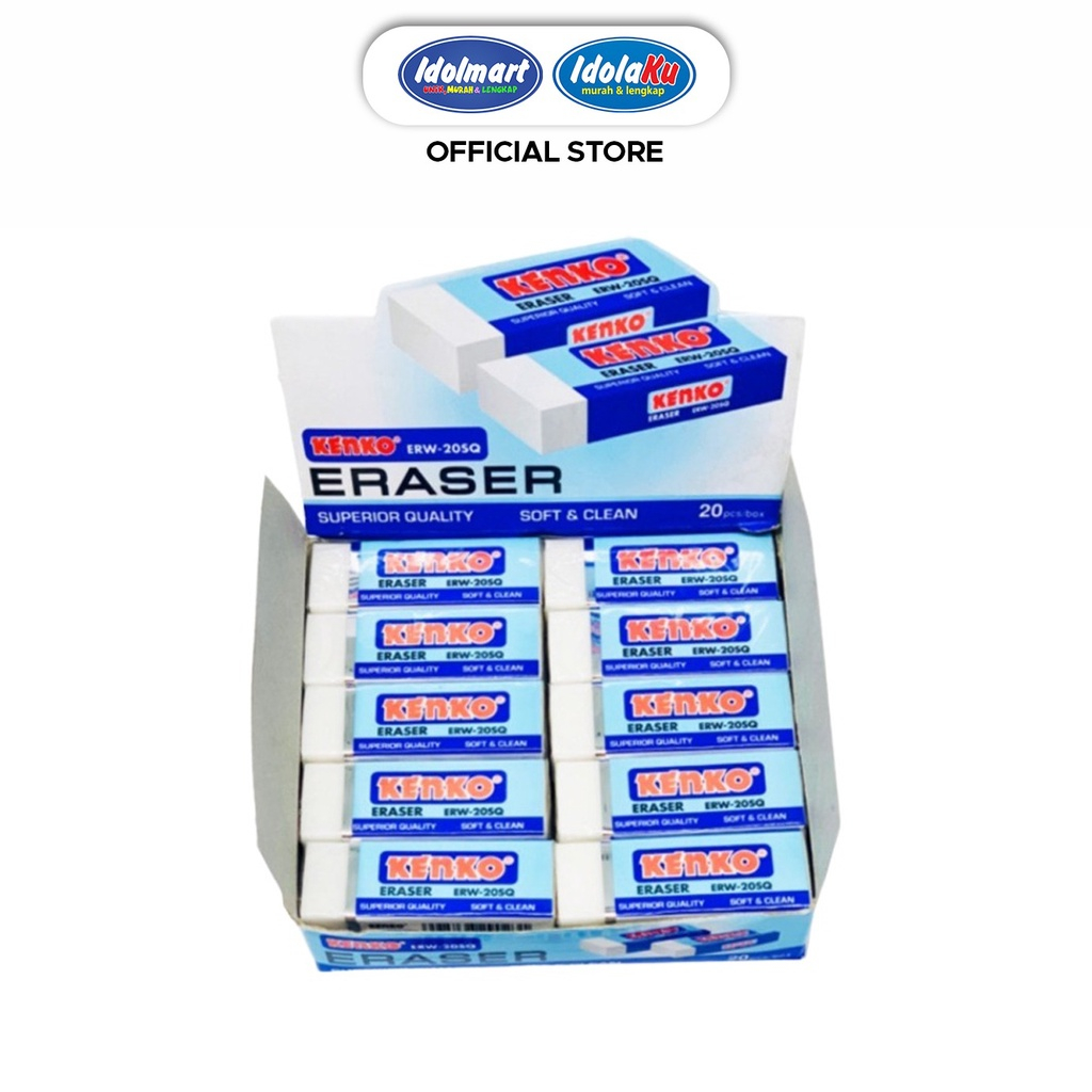 

IDOLMART Penghapus Pensil Kenko ERB-20SQ / pcs Bandung