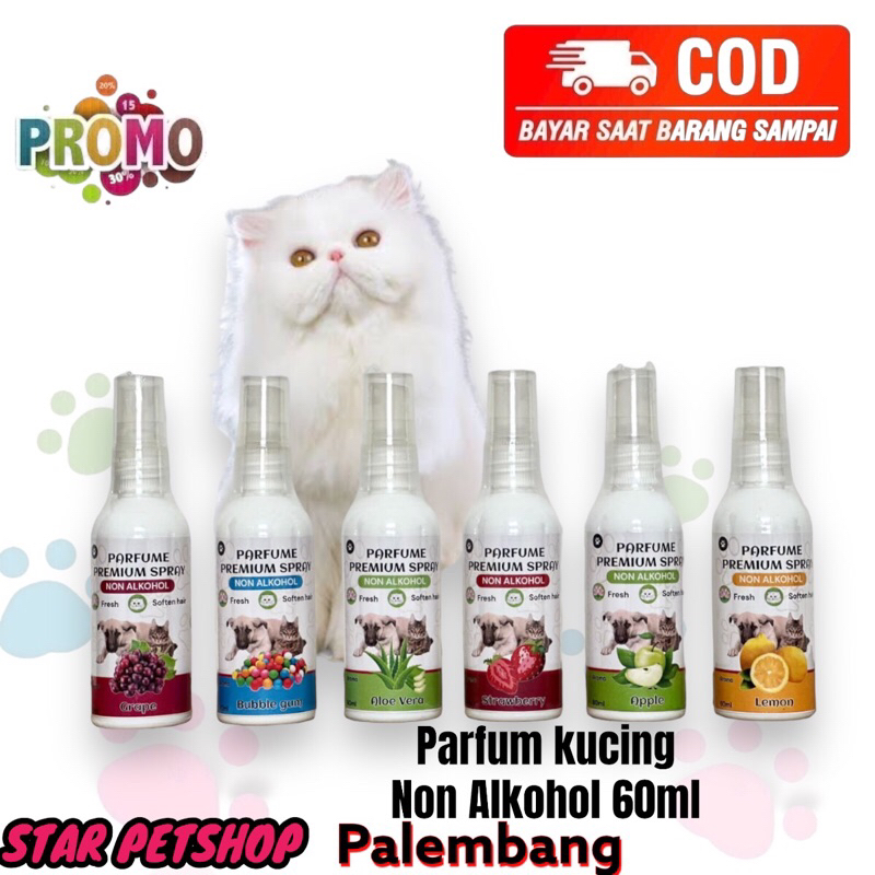 Parfum Kucing PREMIUM NON ALKOHOL 60ml