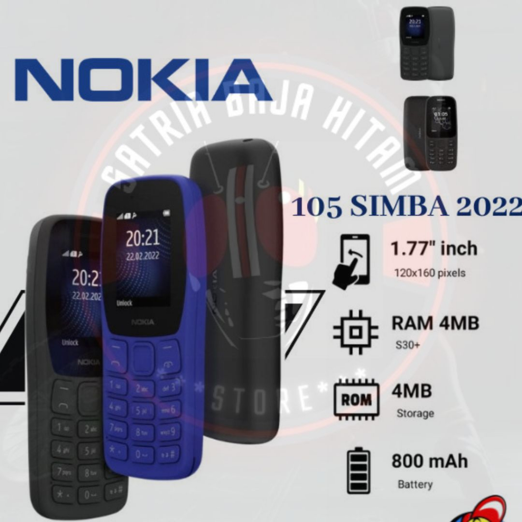 Nokia 105 2022 Garansi Resmi