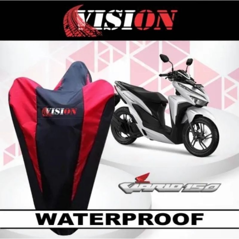 Sarung Motor Vision Nmax Aerox Vario Lexi PCX Beat Scoopy  Terbaru -  Cover Body Motor  Waterproof  Pelindung dari Debu Panas Hujan