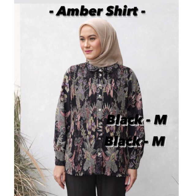 Amber Shirt - Black M