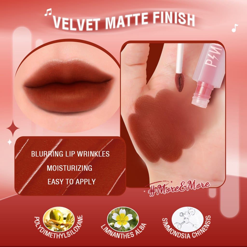 Pinkflash Velvet Airy Matte Mousse Lip Tint