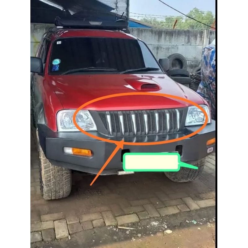 GRILL GRIL L200 Strada mitsubishi tahun 2002-2006