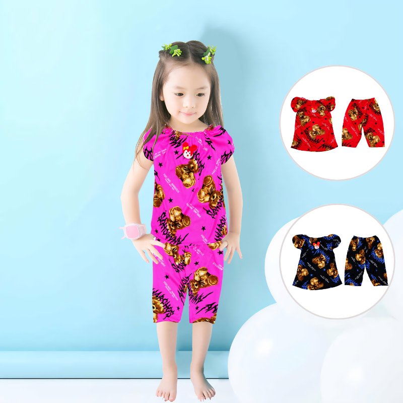 Setelan Anak Perempuan Anarchos Baju Anak Perempuan 1 2 3 Tahun Baju Celana Anak Cewek Ala Korea Sty