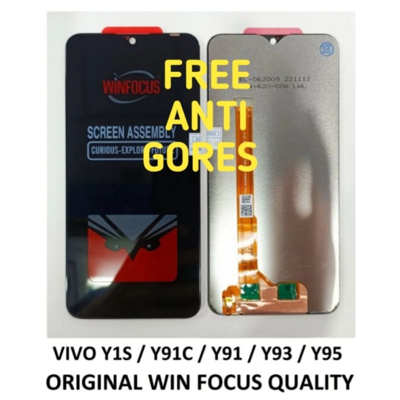 Lcd Torchscreen Hp Fullset Vivo Y1S / Y91C / Y91 / Y93 / Y95. Original Winfocus Quality. Free Dus Pa