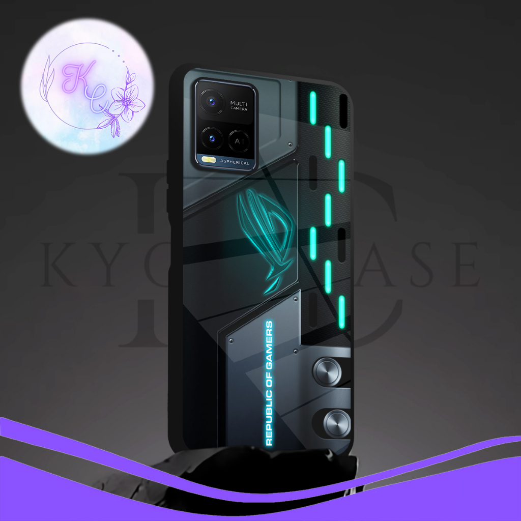 |GG03| KYON CASE VIVO Y21 Y21A Y21E Y21S Y21T Y32 Y33T Y33S GLOSSY KILAU EFEK KACA | BAHAN CASING SO