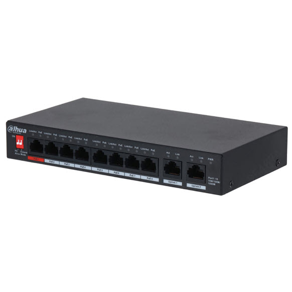 Switch POE Dahua 8port