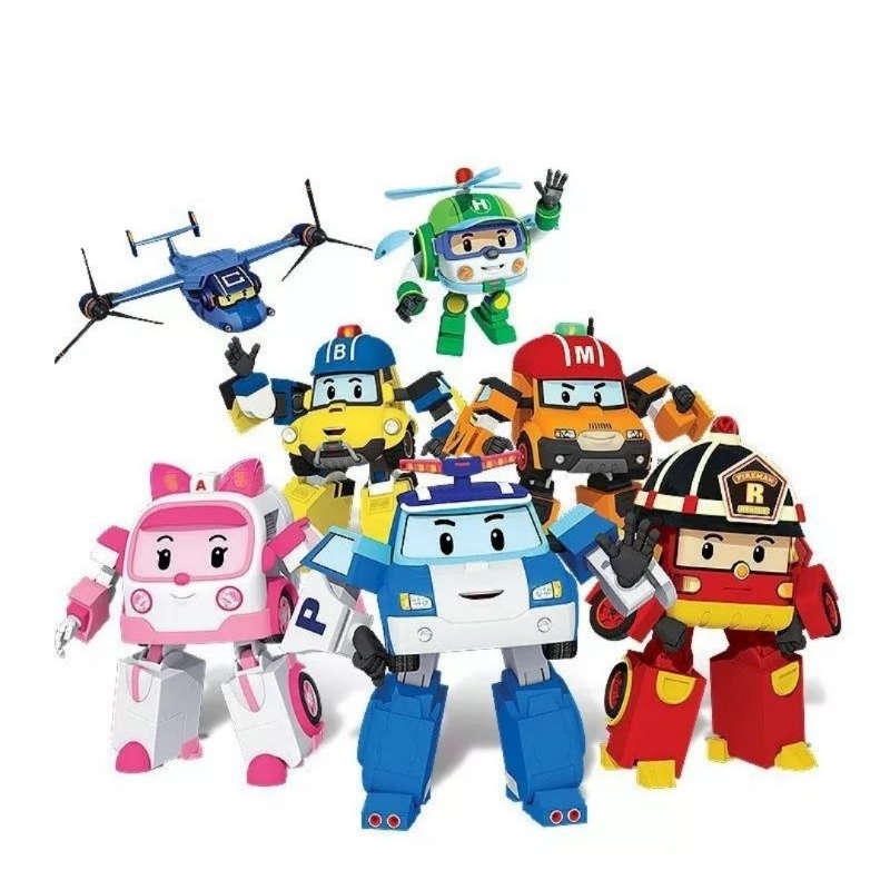 Mainan Anak MOBIL ROBOT POLI / ROBOCAR POLI Mobil Mainan Murah