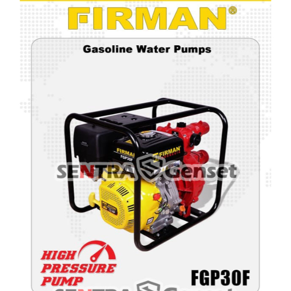 Pompa high pressure / pompa pemadam Firman FGP 30 F