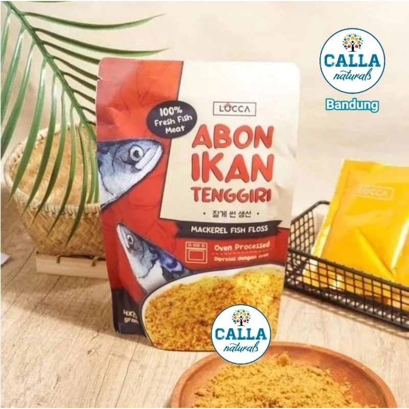 

LOCCA ABON IKAN TENGGIRI PANGGANG | MACKEREL FISH FLOSS OVEN - 100gr