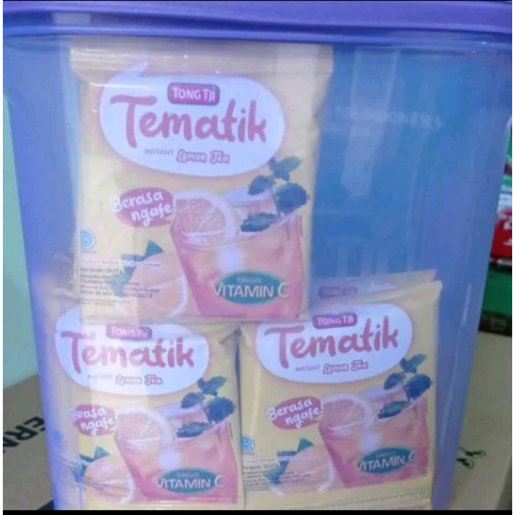 TONG TJI TEMATIK 3 RENCENG PLUS HADIAH TEMPAT SEDUH