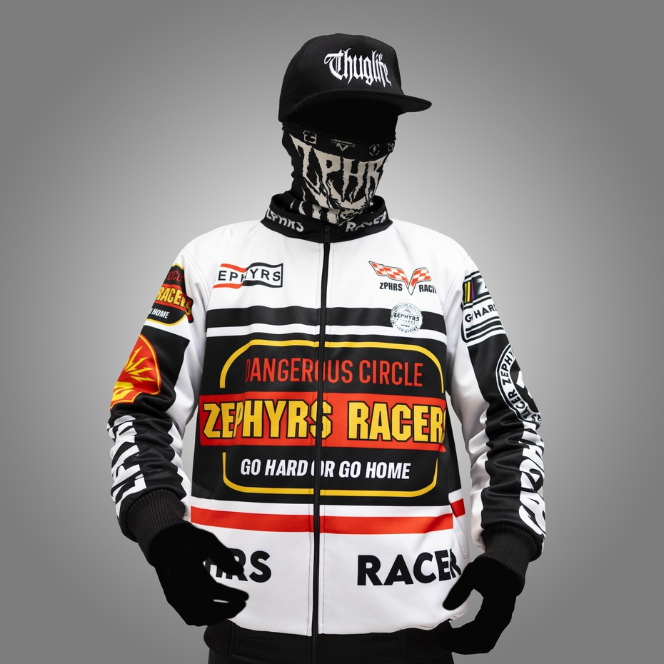 Racing Jacket Nascar Zephyrs BLACK STREET