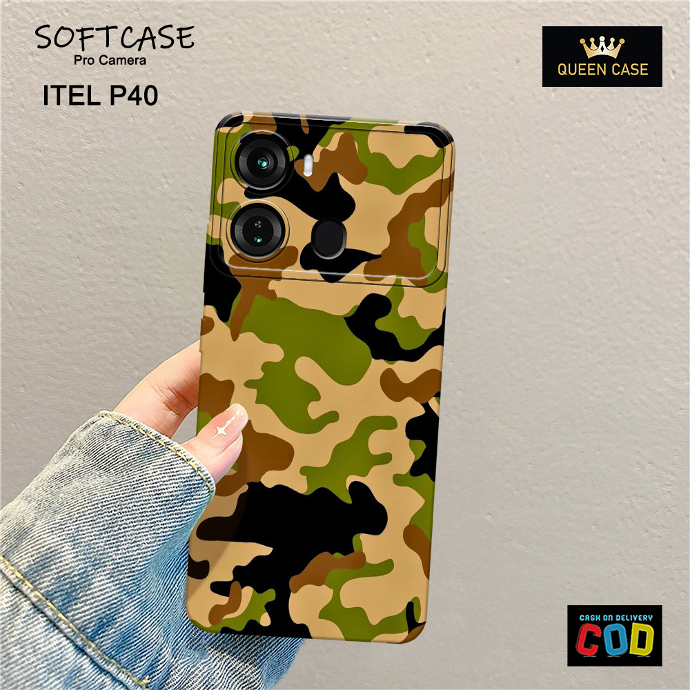 Softcase Hp Itel P40 Terbaru - Fashion Case Estetik - Case Hp Itel P40  - Casing Hp Itel P40 - Kesin