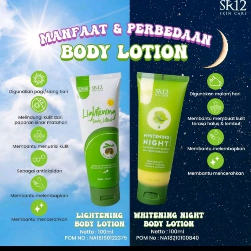 LIGHTENING BODY LOTION SR12 HERBAL SKINCARE SR 12
