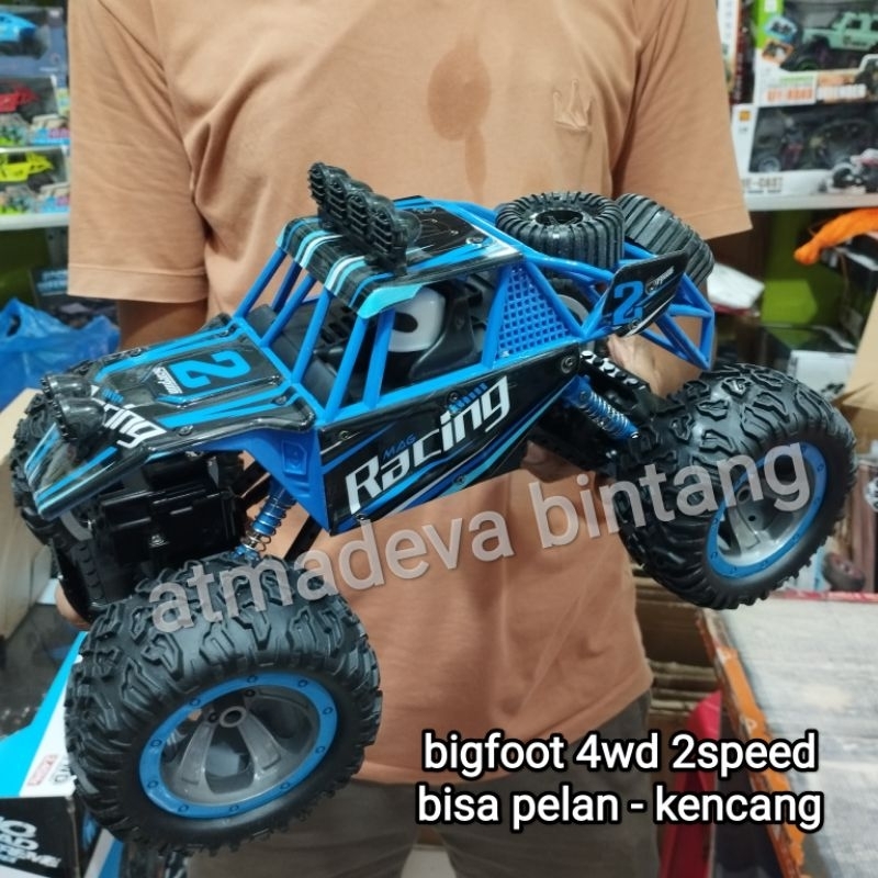 MOBIL REMOTE RC OFFROAD SAND MONSTER UKURAN BESAR 4WD SCALE 1:10 BATRE CASH SIGNAL 2.4GHZ SIAP BUAT LOMBA COCOK BUAT KADO BUAH HATI MAINAN KOLEKSI KELUARGA