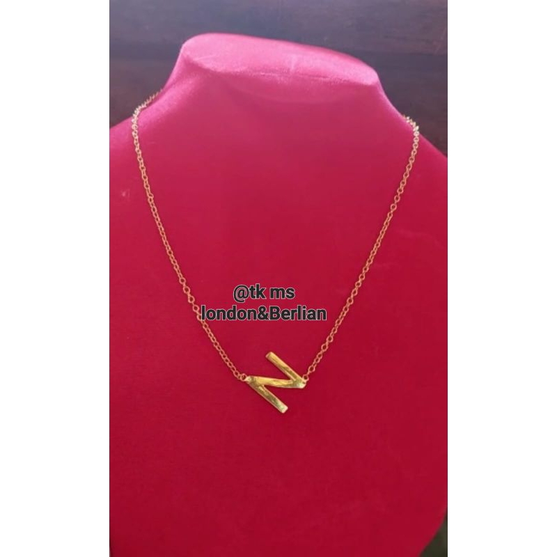 Kalung N 8gr. Mas London 24K. Kadar 999,9%.