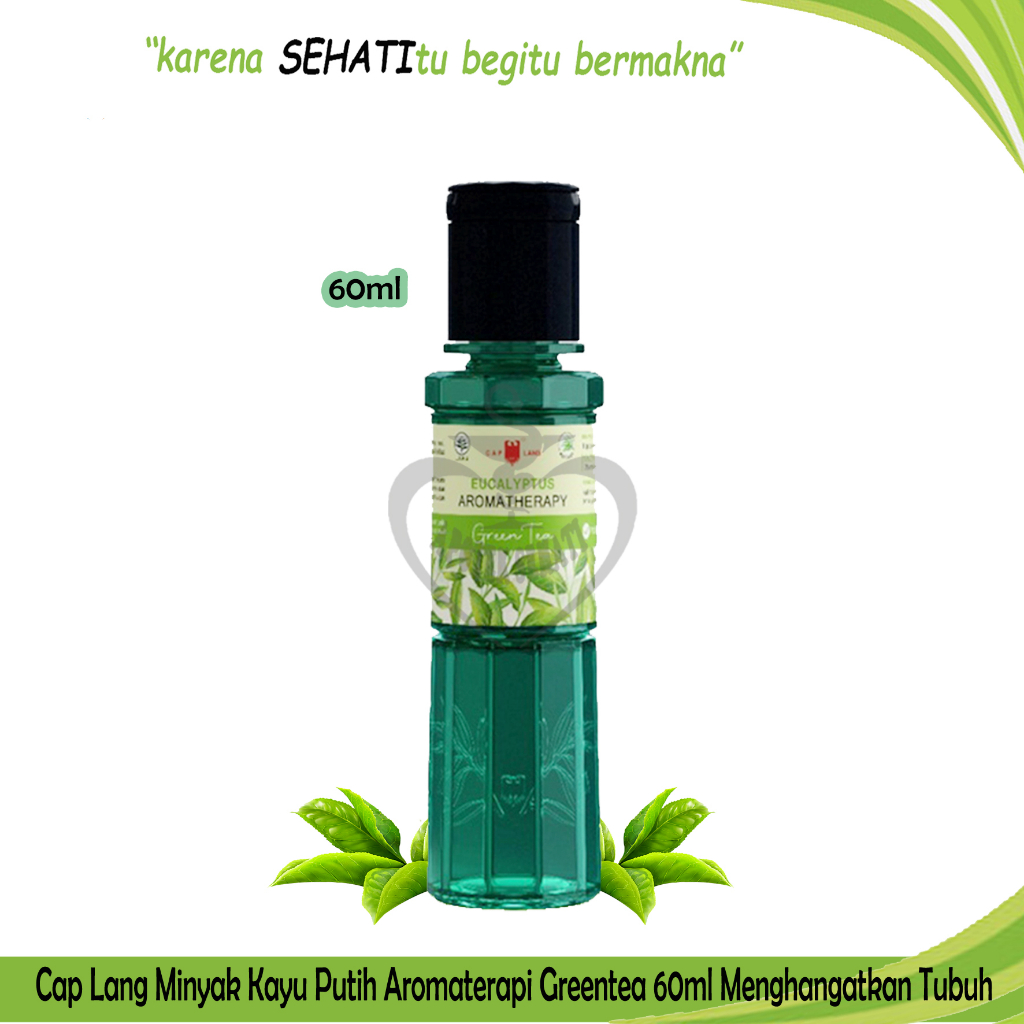 Minyak Kayu Putih Lang Aromaterapi Greentea Menghindari Gigitan Serangga