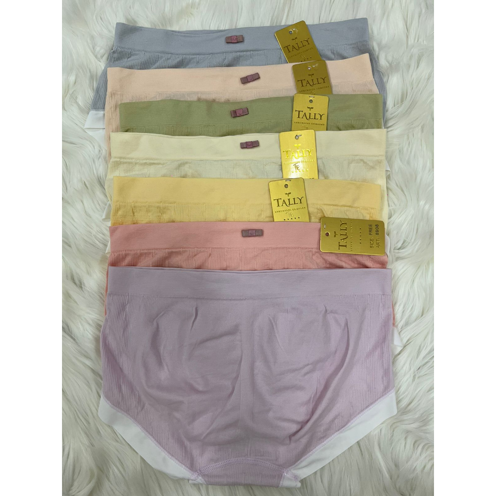 CD 8908 TALLY - TALLY Celana Dalam Wanita Bahan Rajut Stretch Fit to L - XL CD 8908 TALLY 8908 - CD CELANA DALAM WANITA RAJUT / STRETCHABLE SOFT PANTIES