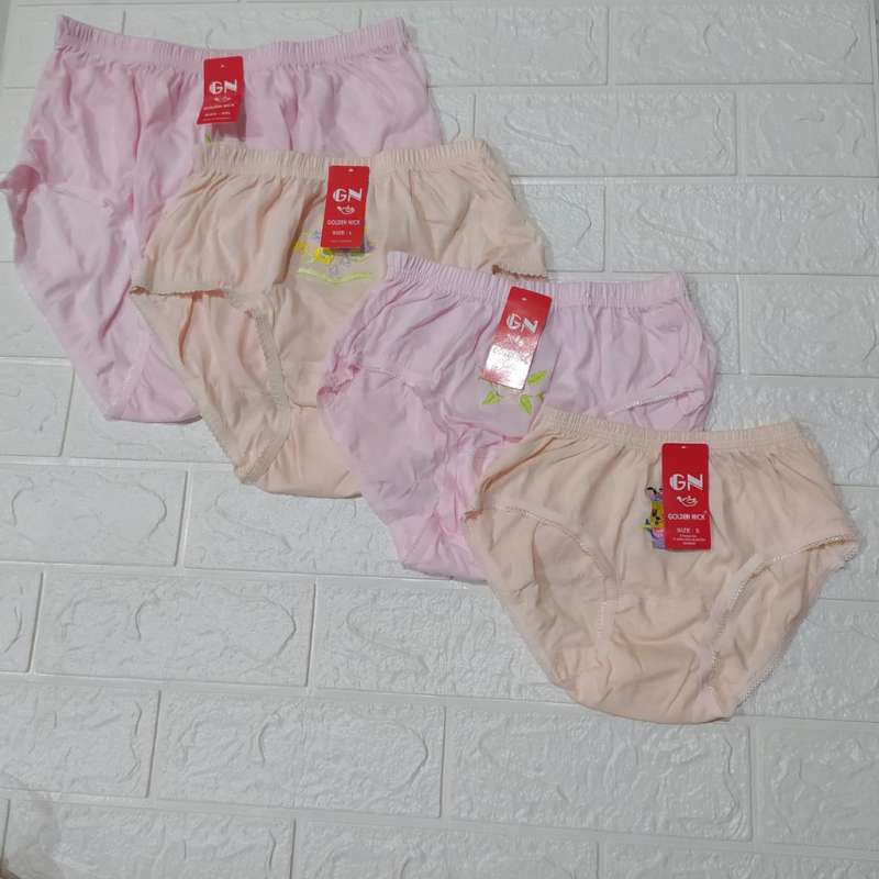 1/2 LUSIN CELANA DALAM GOLDEN NICK (BG)CELANA DALAM WANITA WARNA PASTEL