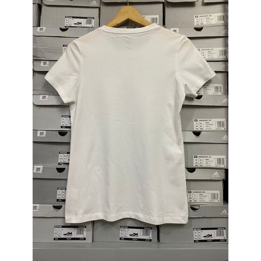 Converse Star Chevron Tee White CONLT1013102 Kaos Wanita Original