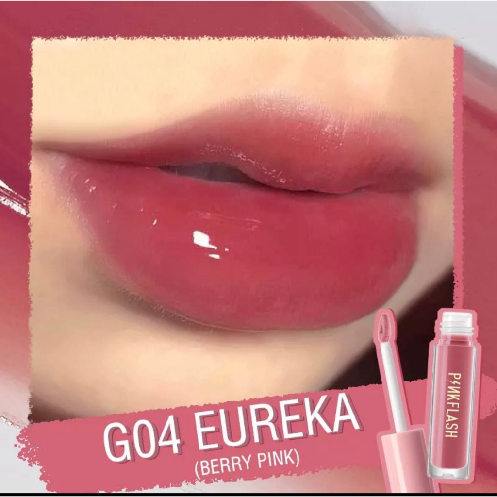 [BPOM] PINKFLASH OHMYGLOSS LIQUID LIP GLOSS | HIGH SHIMMER