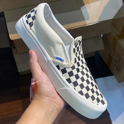 SEPATU VANS SLIP ON OG CHECKERBOARD PREMIUM HIGH QUALITY TERMURAH