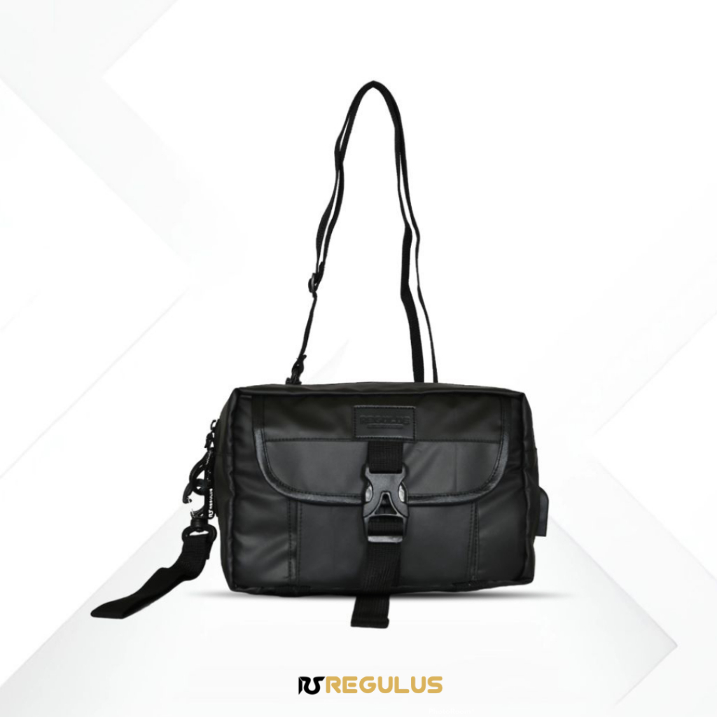 Tas Slempang Sling Bag Alexa Waistbag Pria Clucth Bag Waterproof Premium