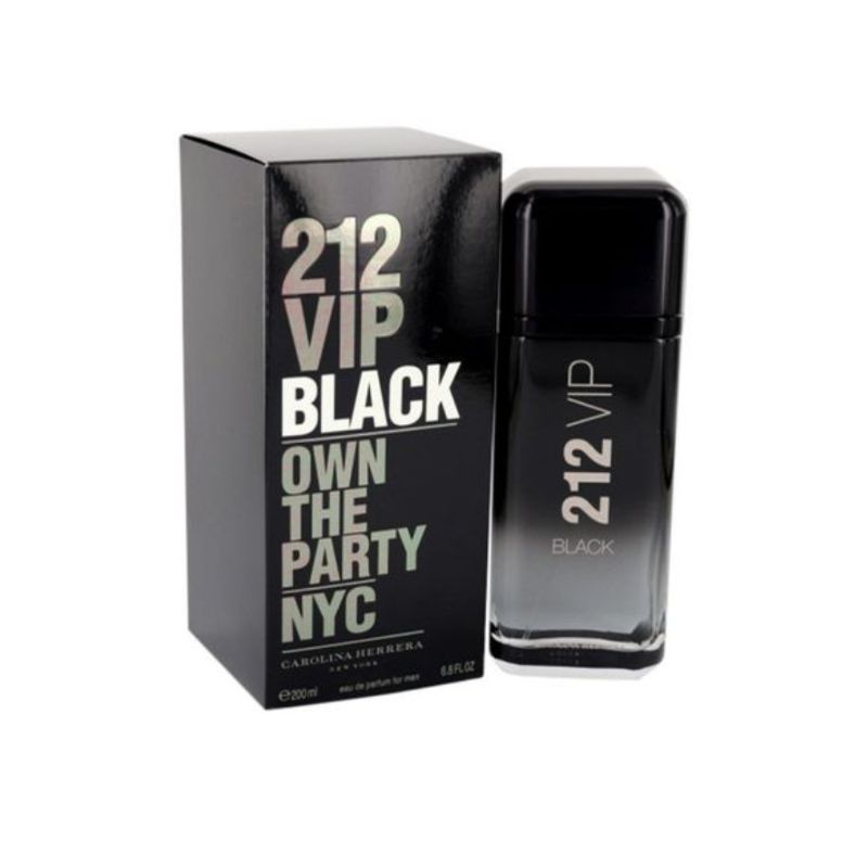 Perfume pria farpum cowok 212 vip black carolina parpum original impor