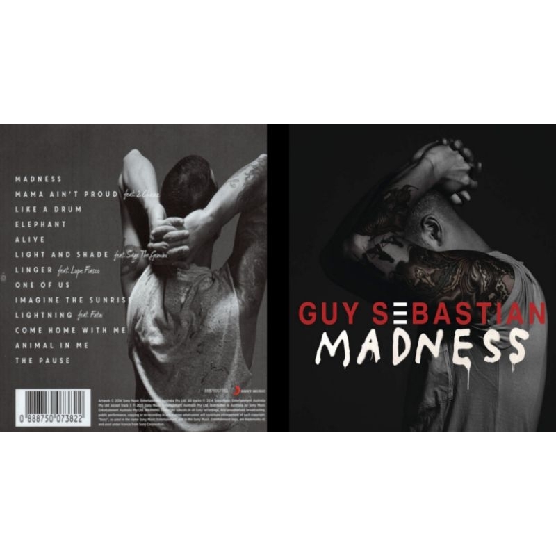 Guy sebastian cd album madness 2014