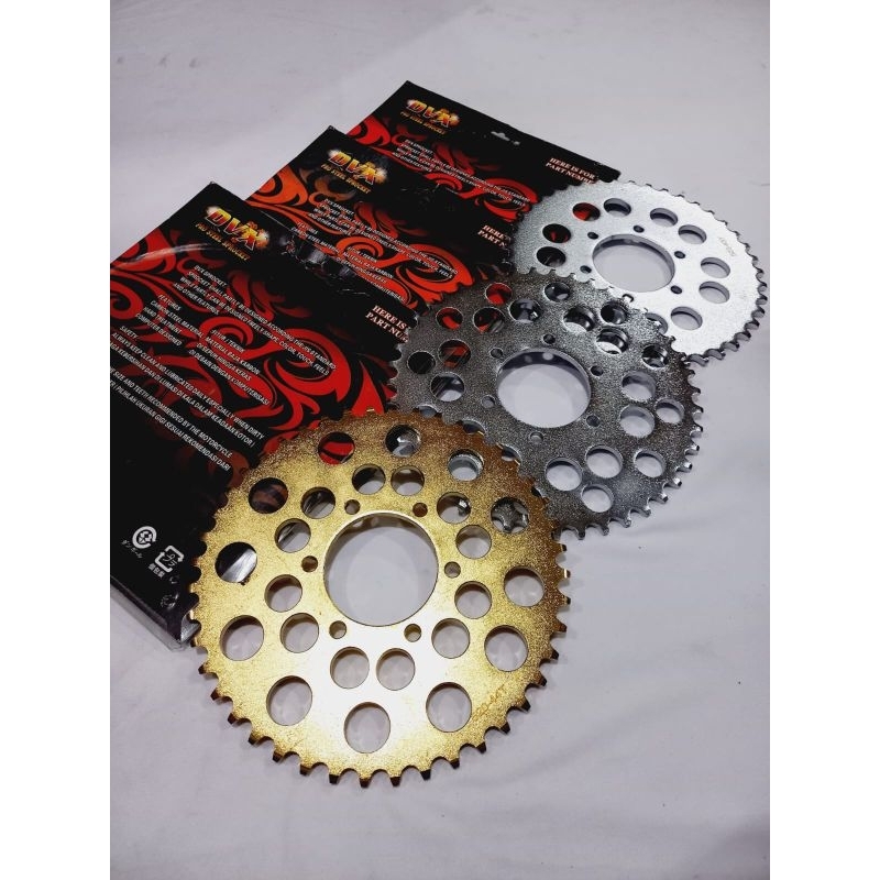 GEAR GIR BLAKANG NINJA150RR 520-40T SD 45T DVX RACING