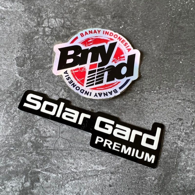 Emblem SOLAR GARD PREMIUM Emboss